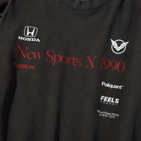 HONDA x Poliquant x 吉田ロベルト 長袖Tシャツ
