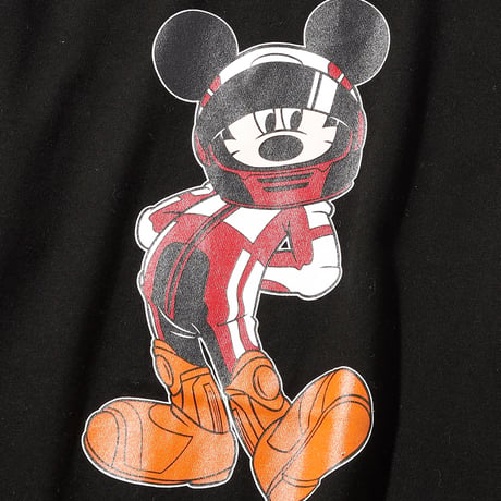 YOSHRDAROBERTO DISNEY COLLECTION ライダーミッキーマウス 半袖Tシャツ(COLOR)