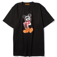 YOSHRDAROBERTO DISNEY COLLECTION ライダーミッキーマウス 半袖Tシャツ(COLOR)