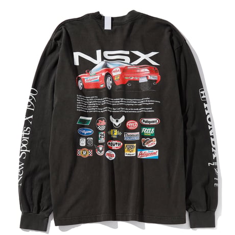 HONDA x Poliquant x 吉田ロベルト 長袖Tシャツ