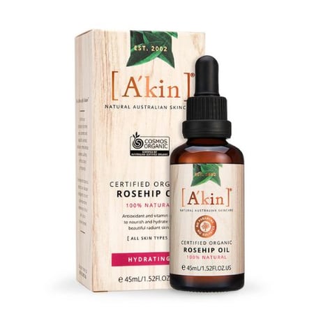 エイキンAkin Organic Rosehip Oil 45ml naturalcosme