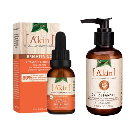 エイキンAkin Organic Rosehip Oil 45ml Akin Certified Organic