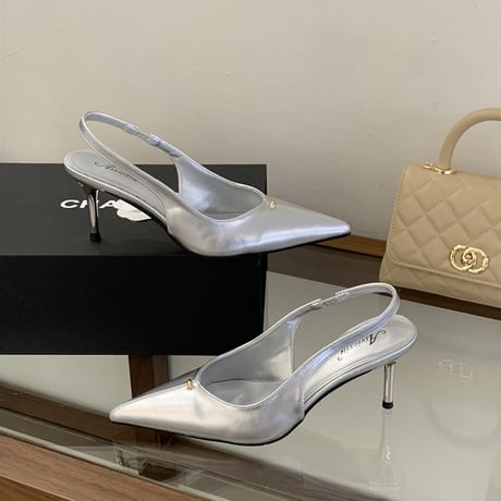 pointed slingback heel｜ポインテッドスリングバックヒール（3color）　HG1029