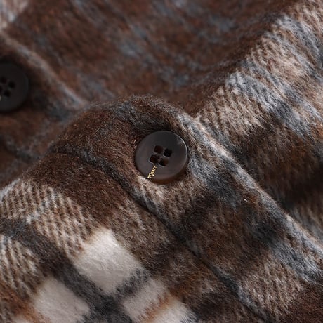 Warm Check Fleece Shirt Jacket｜ウォームチェックフリースシャツジャケット（3color）　 HA1030