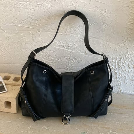 Mellow Zip Shoulder Bag｜メロウジップショルダーバッグ（4color）　HH1034