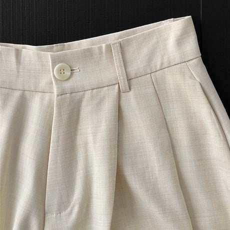 wide pleats long pants｜プリーツワイドロングパンツ（2color）　HC1037