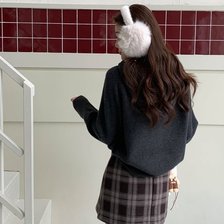 Soft Cozy Hood Knit｜ソフトコージーフードニット（6color）　HB1017