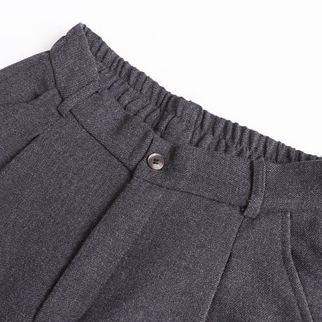 Soft Tuck Wide Culotte Pants｜ソフトタックワイドキュロットパンツ（2color）　HC1021