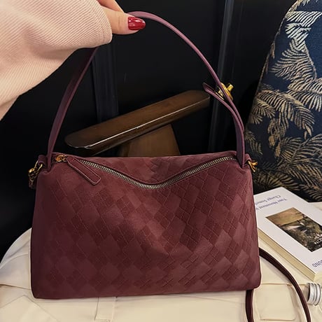 Winter Texture Hand Bag  ｜ウィンターテクスチャーハンドバッグ （4color）　HH1026