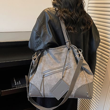 Vintage Stitch Shoulder Bag｜ヴィンテージステッチショルダーバッグ（4color）　HH1018