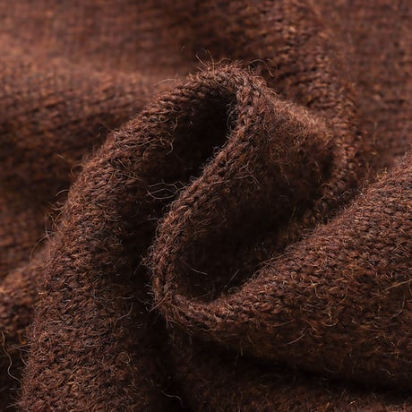 Soft Half Zip Knit Hoodie｜ハーフジップニットフーディ（2color）　HB1036