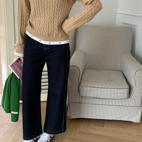 Deep Blue Stitch Denim｜ディープブルーステッチデニム　HC1009