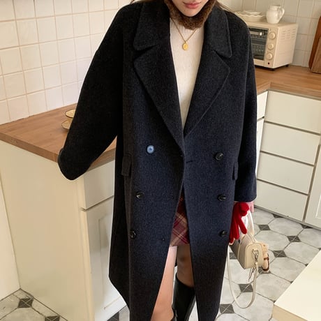 Classic Wool Long Coat｜クラシックウールロングコート（2color）　HA1014