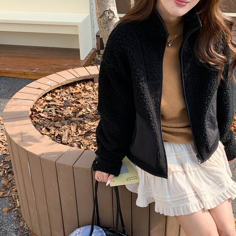 Warm Fleece Stand Collar Jacket｜ウォームフリーススタンドカラージャケット　 HA1031