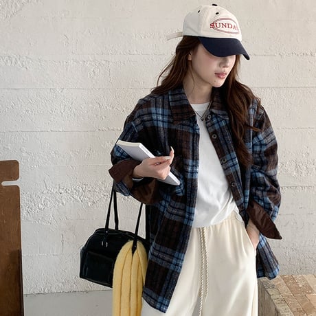 Warm Check Fleece Shirt Jacket｜ウォームチェックフリースシャツジャケット（3color）　 HA1030