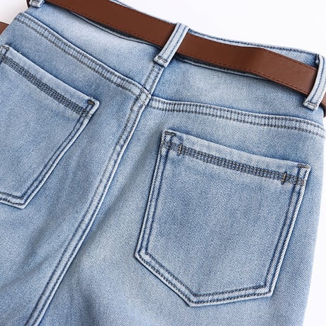 Wide Fleece Denim Pants｜ワイドフリースデニムパンツ　HC1013