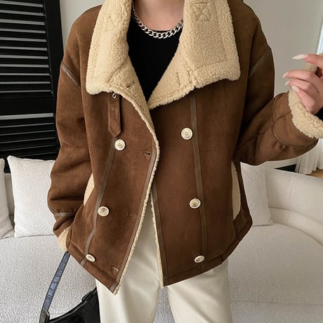 Retro Shearling Jacket｜レトロシアリングジャケット（2color）　 HA1046