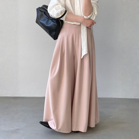 soft flow wide pants｜ソフトフローワイドパンツ（2color）　HC1035