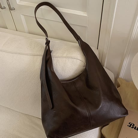Soft Slouch Shoulder Bag｜ソフトルーズショルダーバッグ（3color）　 HH1001