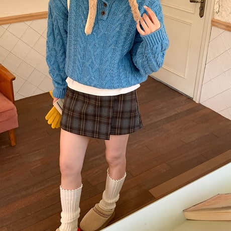 Classic Check Mini Skirt｜クラシックチェックミニスカート（2color）　HD1001