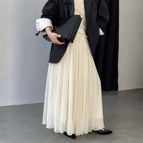 light pleated airy skirt｜ライトプリーツエアリースカート　HD1025