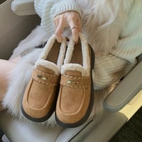 Soft Fleece Loafers｜ボアライニングローファー（2color）　HG1009