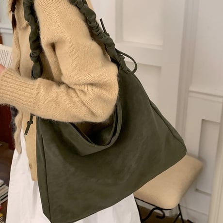 Gather Shoulder Bag｜ギャザーショルダーバッグ（4color）　 HH1027