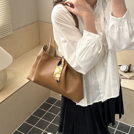 scarf set soft shoulder bag｜スカーフセットソフトショルダーバッグ（4color）　HH1037