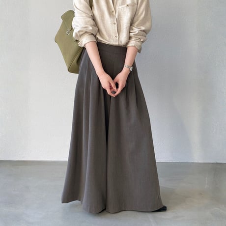 soft flow wide pants｜ソフトフローワイドパンツ（2color）　HC1035