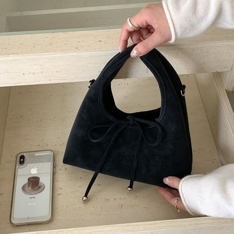 ribbon mini 2way bag｜リボンミニ2wayバッグ（4color）　HH1038