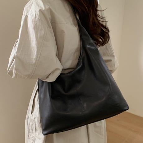 Soft Slouch Shoulder Bag｜ソフトルーズショルダーバッグ（3color）　 HH1001