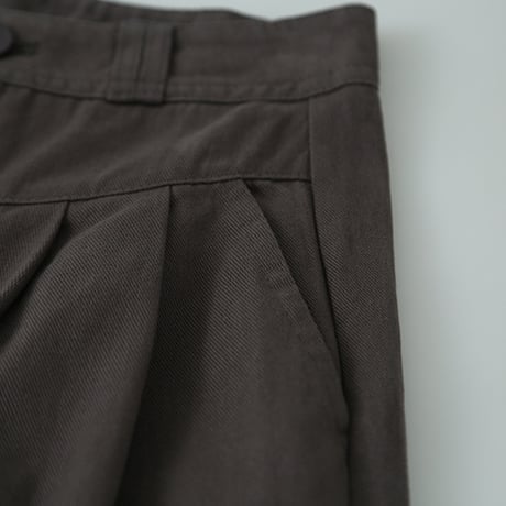 Tuck Wide Pants｜ハイウエストタックワイドパンツ（2color）　HC1031