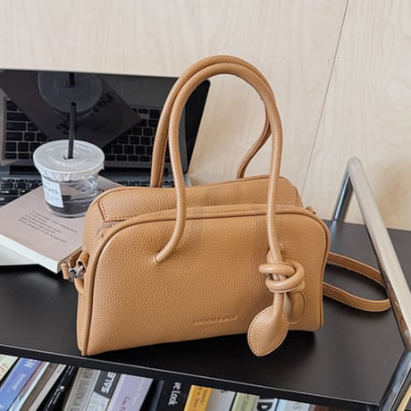 Knot Mini Boston Bag｜ノットデザインミニボストンバッグ（4color）　 HH1002