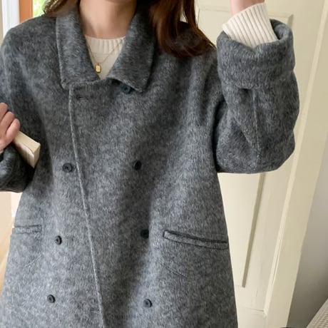 Soft Double Wool Coat｜ソフトダブルウールコート（5color）　HA1003