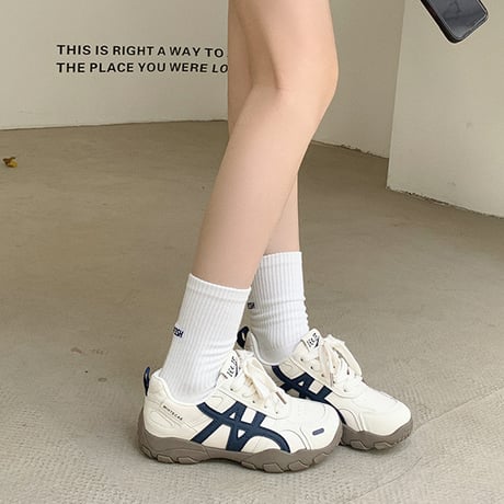 Layered Mesh Dad Sneakers｜レイヤードメッシュダッドスニーカー（2color）　HG1026
