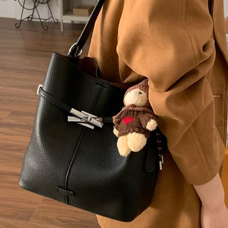 Soft Buckle Bucket Bag｜ソフトバックルバケットバッグ（4color）　HH1029