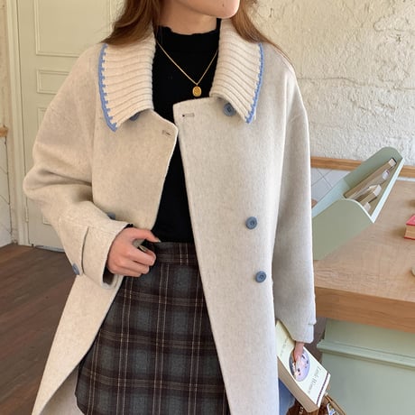 Romantic Puff High-neck Knit｜ロマンティックパフハイネックニット（3color）　HB1006