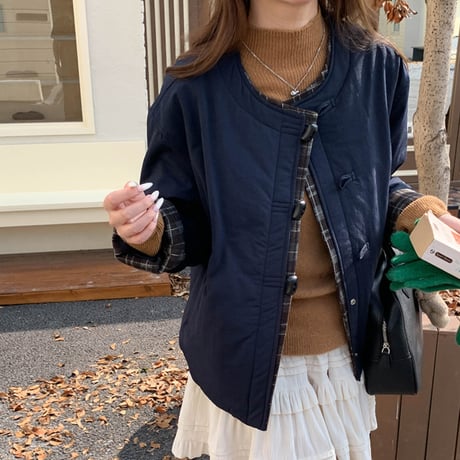 Vintage Check Button Jacket｜ヴィンテージチェックボタンジャケット（3color）　HA1018