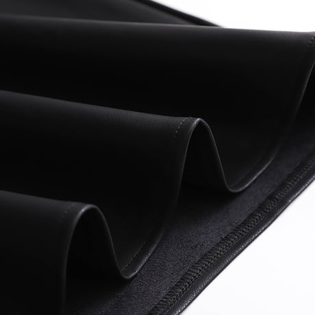 PU Leather A-Line Midi Skirt｜PUレザーAラインミディスカート　HD1014