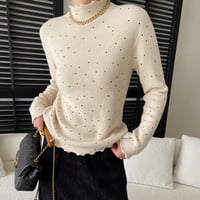 Dot Warm Knit｜ドットウォームニット（4color）　HB1032