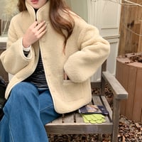 Reversible Cozy Fleece Jacket｜リバーシブルフリースジャケット（4color）　 HA1021