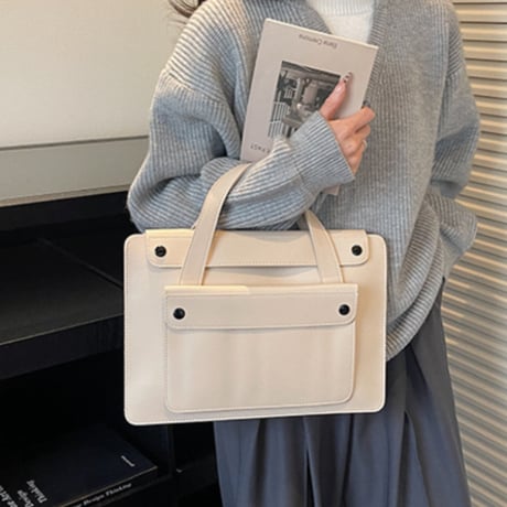 Classic Square Hand Bag｜クラシックスクエアハンドバッグ（4color）　HH1012