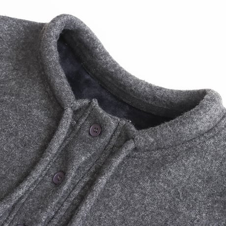 Fleece Henley Top｜フリースヘンリーネックトップス（2color）　HB1028