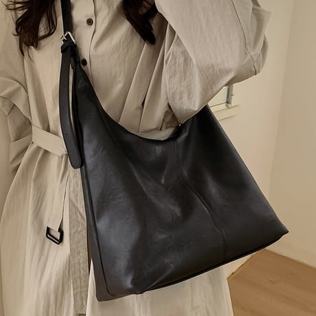 Soft Slouch Shoulder Bag｜ソフトルーズショルダーバッグ（3color）　 HH1001