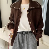 Soft Stitch Knit Cardigan｜ソフトステッチニットカーディガン （3color）　 HA1039