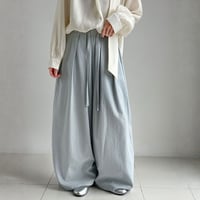 Relax Drawstring Wide Pants｜ドローストリングリラックスワイドパンツ（3color）　HC1029