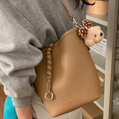 Soft Bucket Shoulder Bag｜ソフトバケットショルダーバッグ（4color）　HH1022