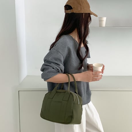 light nylon mini boston bag｜ライトナイロンミニボストンバッグ（4color）　HH1039