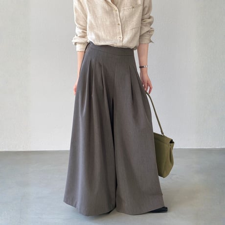 soft flow wide pants｜ソフトフローワイドパンツ（2color）　HC1035