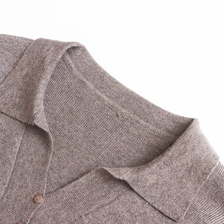 Soft Button Polo Knit｜ソフトボタンポロニット（5color）　HB1034